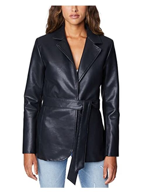 [BLANKNYC] Womens Luxury Clothing Oversized Blazzer with Pockets, Comfortable & Stylish Coat