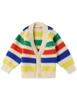 Baby Multicolor Striped Cardigan