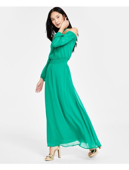 INC International Concepts I.N.C. International Concepts Women's Smocked-Waist Maxi Dress, Created for Macy's