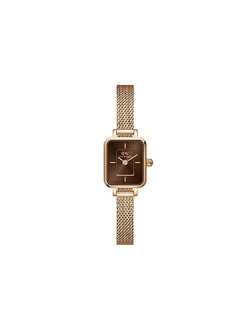 Quadro 15,5x18mm Women's Watch, Double Plated Stainless Steel (316L) Watch for Women