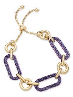 Two-Tone Mixed-Metal Link Bracelet, Created for Macy's