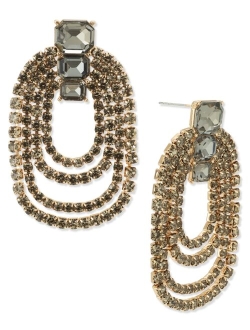 Crystal Multi-Row Drop Earrings, Created for Macy's