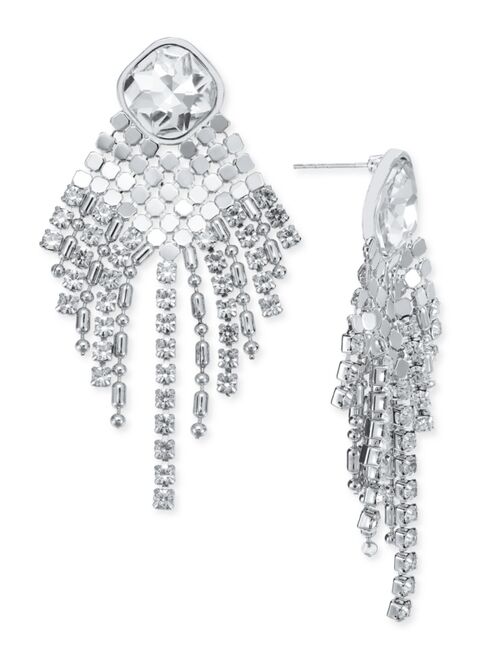 INC International Concepts I.N.C. International Concepts Crystal & Bead Statement Earrings, Created for Macy's