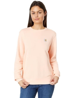 Relaxed Fit Midweight French Terry Crew Neck Sweatshirt