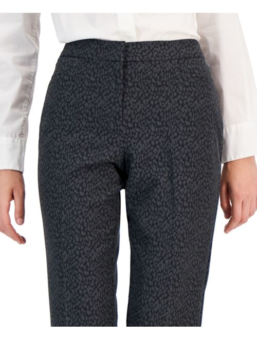 INC International Concepts I.N.C. International Concepts Women's Mid-Rise L-Pocket Straight-Leg Pants, Regular, Long & Short Lengths, Created for Macy's