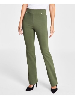 Women's High-Rise Pull-On Flare-Leg Pants, Created for Macy's