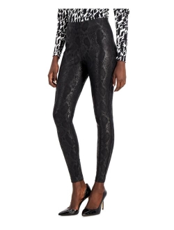 Snake-Print Skinny Pants, Created for Macy's