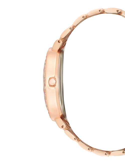 INC International Concepts I.N.C. International Concepts Women's Rose Gold-Tone Bracelet Watch 38mm, Created for Macy's