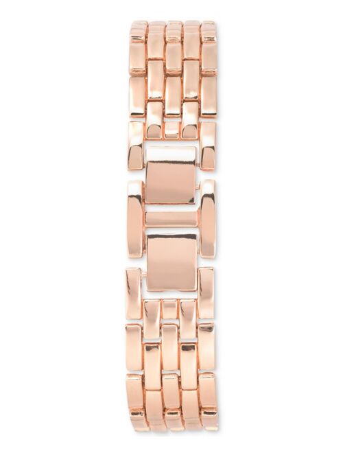 INC International Concepts I.N.C. International Concepts Women's Rose Gold-Tone Bracelet Watch 38mm, Created for Macy's