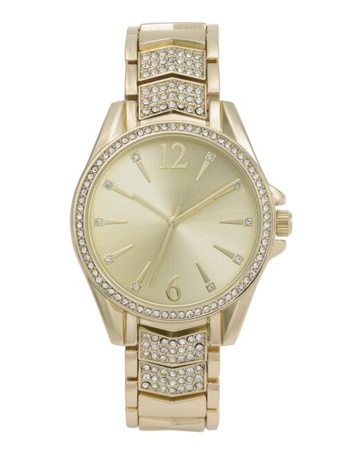 INC International Concepts I.N.C. International Concepts Women's Gold-Tone Bracelet Watch 38mm, Created for Macy's