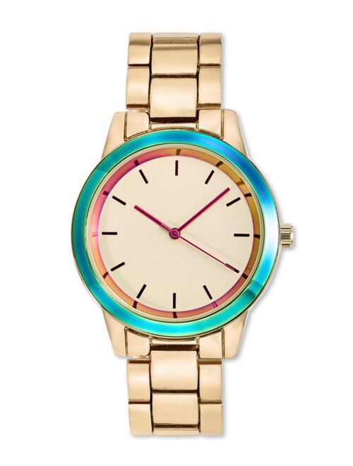 INC International Concepts I.N.C. International Concepts Women's Gold-Tone Bracelet Watch 38mm, Created for Macy's