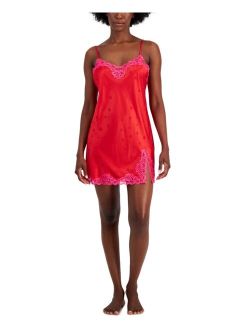 Women's Lace-Trim Chemise, Created for Macy's