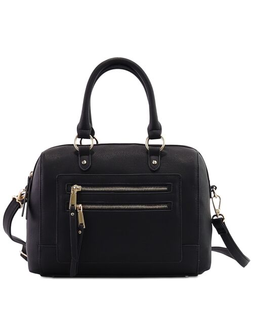 INC International Concepts I.N.C. INTERNATIONAL CONCEPTS Brookke Medium Zip-Top Satchel, Created for Macy's