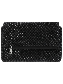 Averry Mesh Crystal Crossbody, Created for Macy's