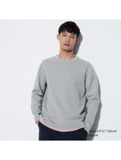 Washable Milano Ribbed Crew Neck Long-Sleeve Sweater