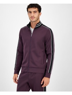 Men's Neoprene Track Jogger Jacket, Created for Macy's