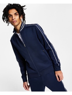 Men's Neoprene Track Jogger Jacket, Created for Macy's