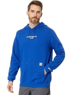 Force Relaxed Fit Lightweight Logo Graphic Sweatshirt