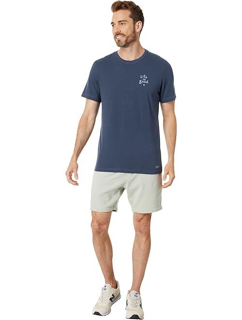 Life is Good Hiking Wanderers Short Sleeve Crusher Tee