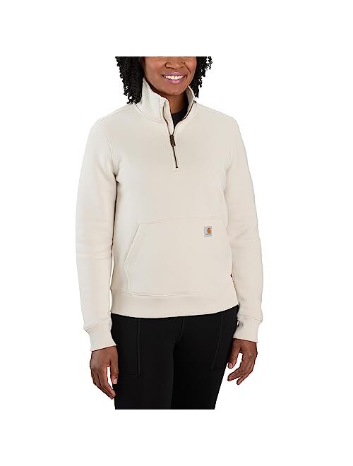 Carhartt Women's Relaxed Fit Midweight Half-Zip Sweatshirt