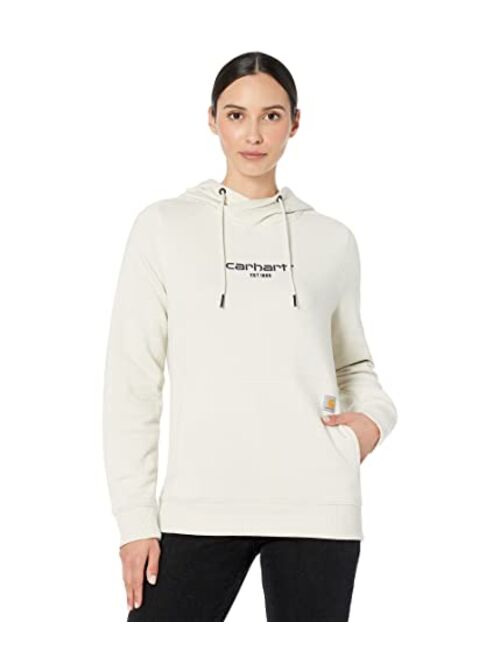 Carhartt Women's Force Relaxed Fit Lightweight Graphic Hooded Sweatshirt