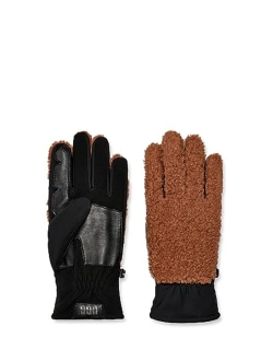 Fluff Smart Gloves with Conductive Leather Palm