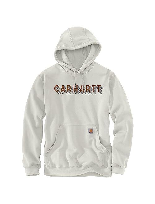 Carhartt Men's Rain Defender Loose Fit Midweight Logo Graphic Sweatshirt