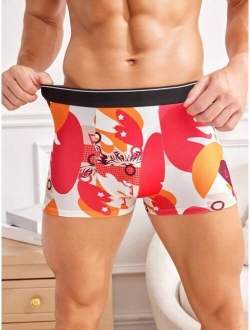 Men'S Printed Boxer Briefs