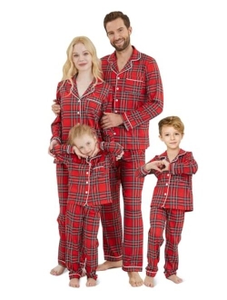 DAUGHTER QUEEN Christmas Pajamas for Family, Children Ages 6-15, Adults Sizes S-XXL