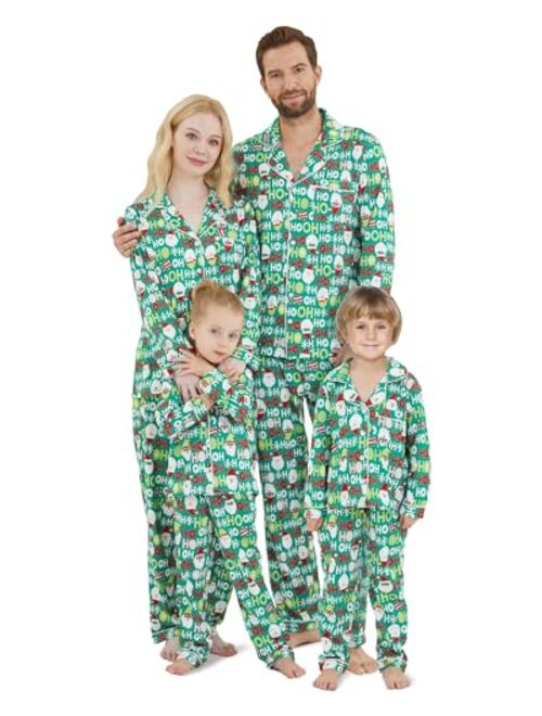 DAUGHTER QUEEN Christmas Pajamas for Family, Children Ages 6-15, Adults Sizes S-XXL