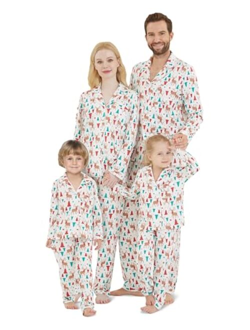 DAUGHTER QUEEN Christmas Pajamas for Family, Children Ages 6-15, Adults Sizes S-XXL