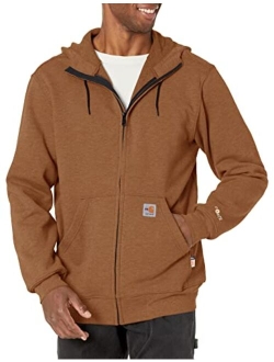 Men's Big & Tall Flame Resistant Force Loose Fit Midweight Full-Zip Sweatshirt