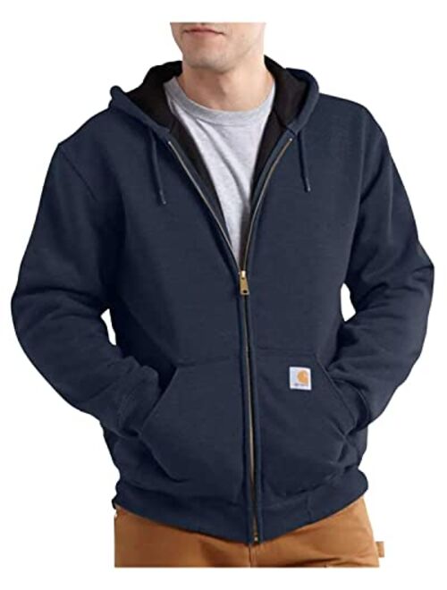 Carhartt Men's Rain Defender Loose Fit Midweight Thermal-Lined Full-Zip Sweatshirt