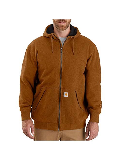 Carhartt Men's Rain Defender Loose Fit Midweight Thermal-Lined Full-Zip Sweatshirt