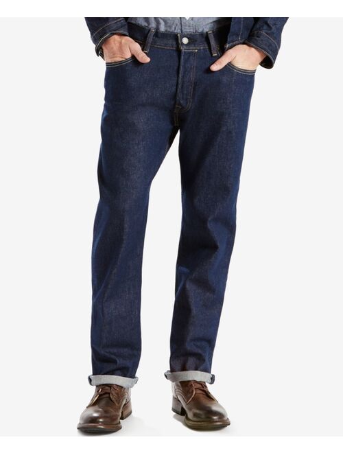 LEVI'S Men's 501 Original Fit Button Fly Stretch Jeans