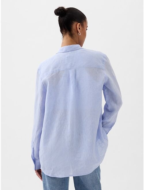 Gap Linen Boyfriend Shirt