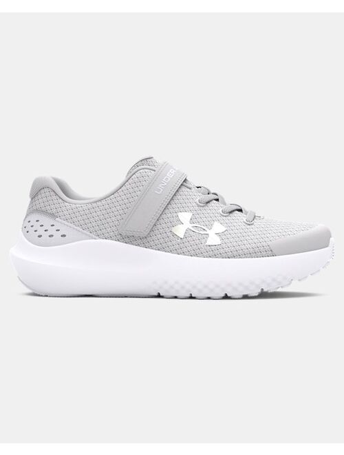 Under Armour Girls' Pre-School UA Surge 4 AC Running Shoes