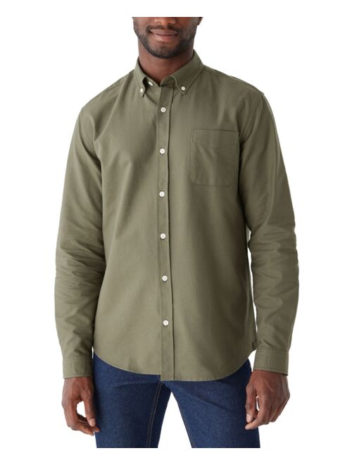 FRANK AND OAK Men's Jasper Long Sleeve Button-Down Oxford Shirt