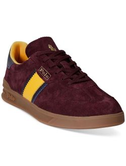 Men's Heritage Aera Suede Logo Sneakers