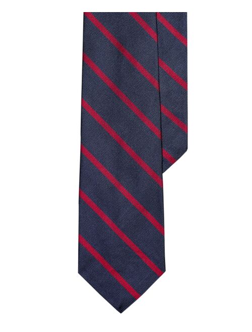 POLO RALPH LAUREN Men's Striped Silk Repp Tie