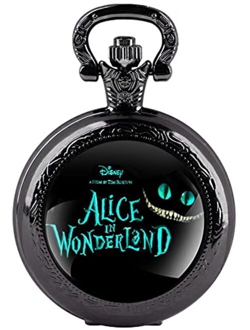 Tiong Cute Small Size Movie Theme Design Quartz Pocket Watch Exquisite Birthday Gifts for Women Men Kids Child