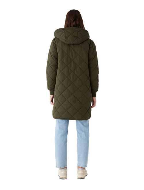 FRANK AND OAK Skyline Hooded Reversible Coat