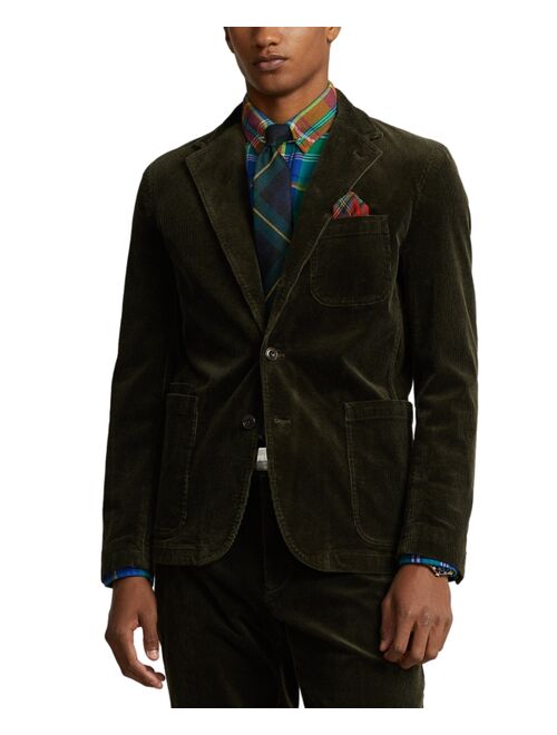 POLO RALPH LAUREN Men's Washed Stretch Corduroy Suit Jacket