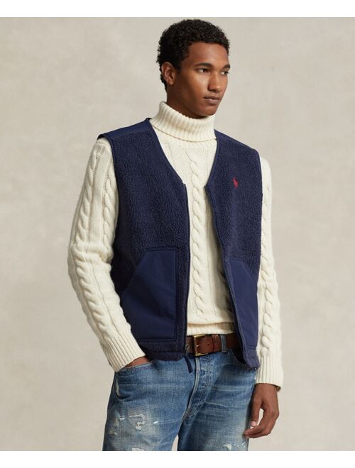 POLO RALPH LAUREN Men's Wind-Blocking Hybrid Vest