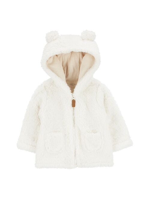 carters Baby Carter's Zip-Up Sherpa Cardigan