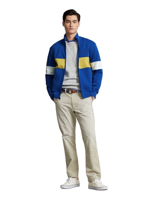 POLO RALPH LAUREN Men's Double-Knit Mesh Track Jacket