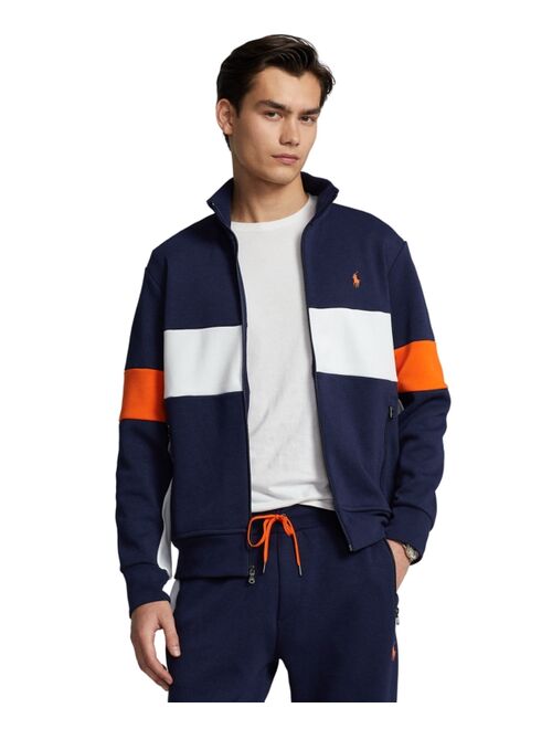 POLO RALPH LAUREN Men's Double-Knit Mesh Track Jacket