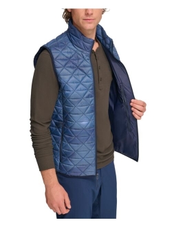 Men's Delta Diamond Quilted Packable Puffer Vest