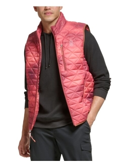 Men's Delta Diamond Quilted Packable Puffer Vest