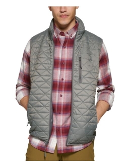 Men's Delta Diamond Quilted Packable Puffer Vest